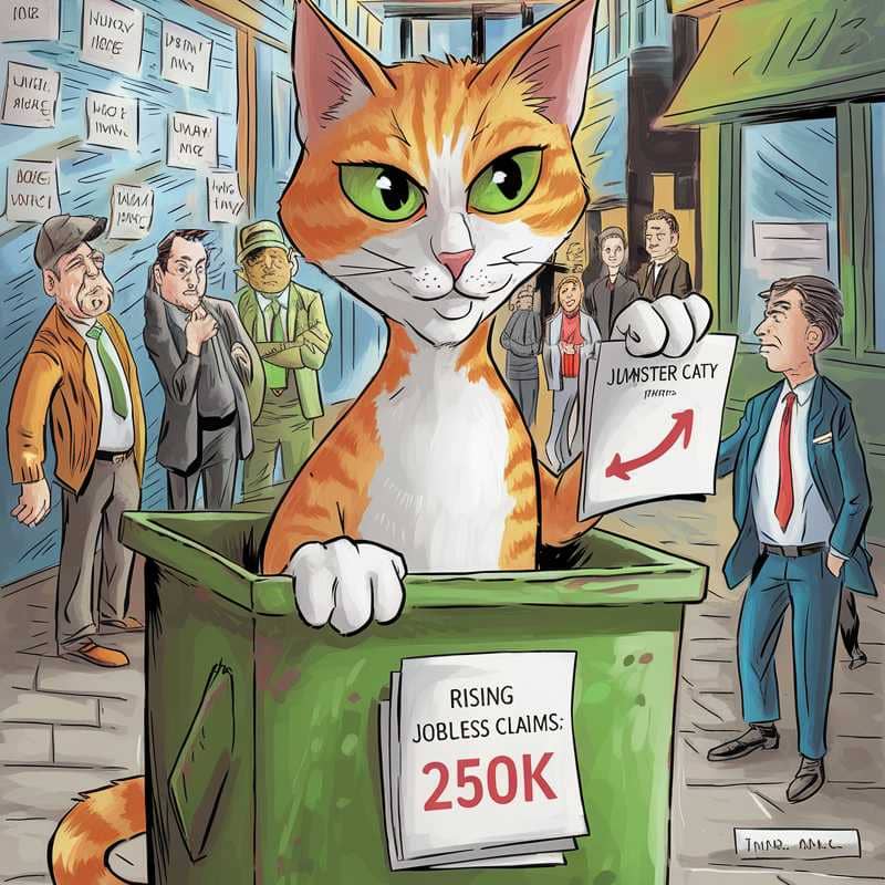 Dumpster Cat’s Marvelous Monday in the Market